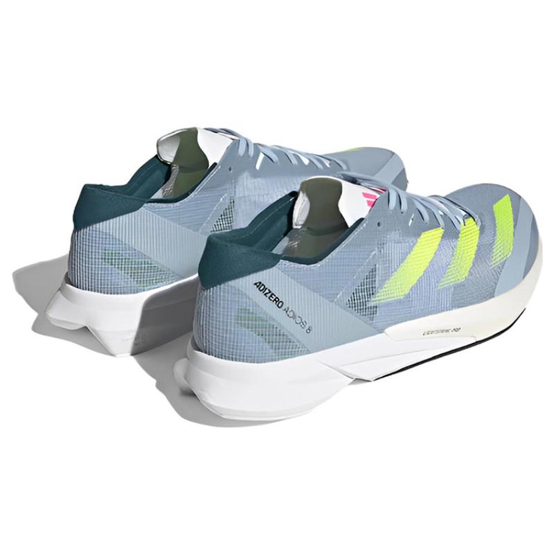 Adidas Adizero Adios 8 'Wonder Blue Lucid Lemon' Sneakers H03615