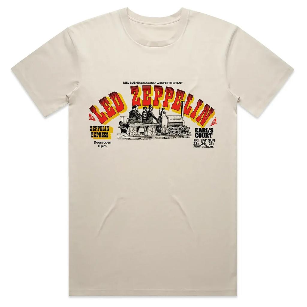 rock band Led Zeppelin Unisexs 100Cotton album graphics Tshirt 2026 New Summer spring Women oversized hiphop Y2k fashion Tshirt