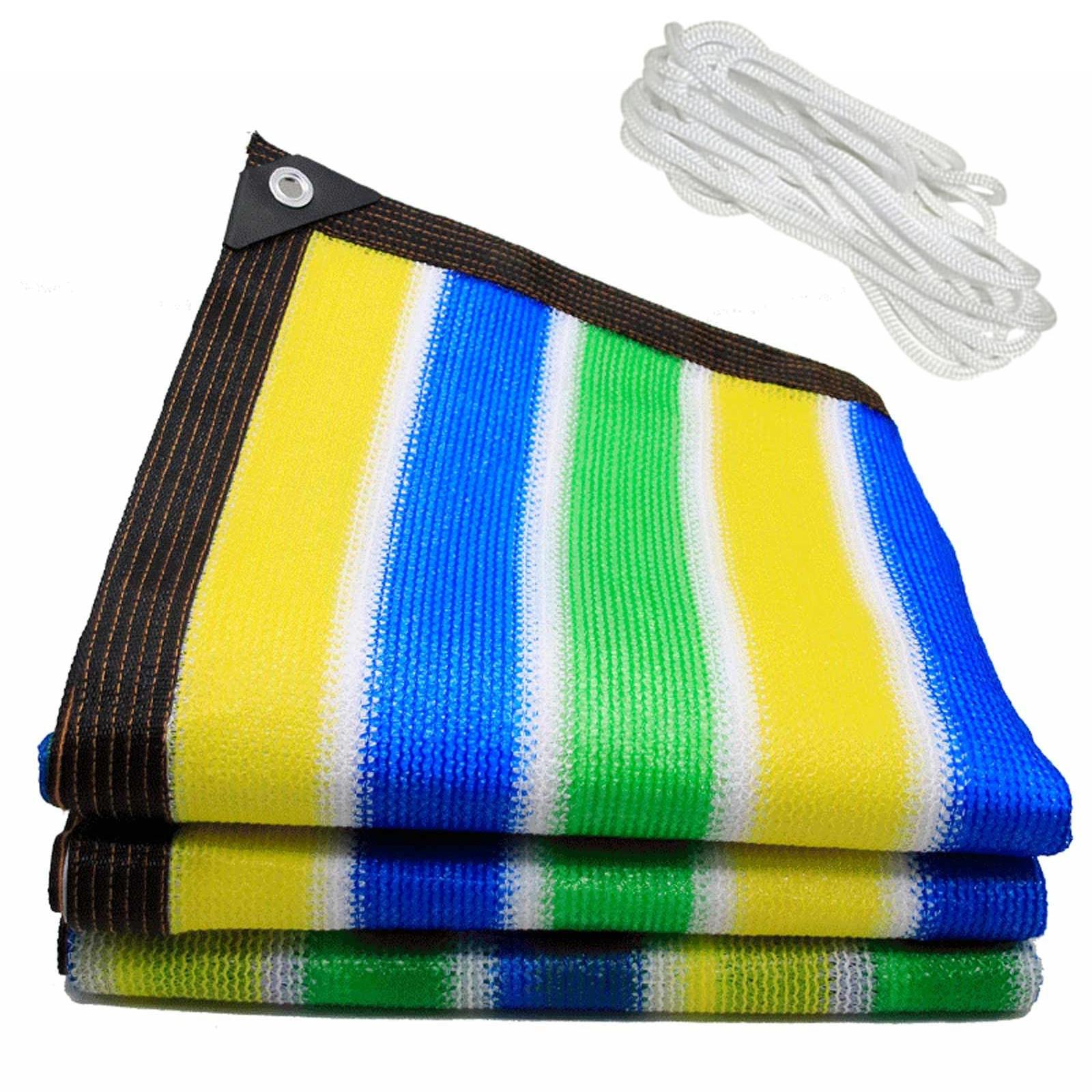 Shade Cloth 95% Sunblock Mesh Cover Garden Shade Mesh Netting With Grommets Sun Net For Pergola Plants Greenhouse Patio Canopy 2x2M