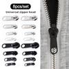 Universal Zipper Puller Head 4 Sizes Clothing Bag Zips Zipper Slider  Household Sewing Accessories