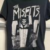 Misfits Band Shirt, Misfits Black Retro Black Unisex T-shirt Classic  KH13542 Unisex T-Shirt