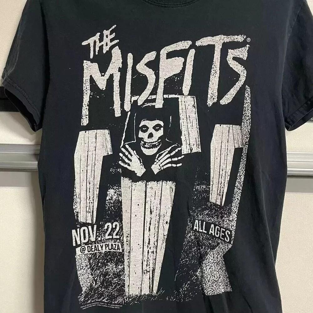 Misfits Band Shirt, Misfits Black Retro Black Unisex T-shirt Classic  KH13542 Unisex T-Shirt L