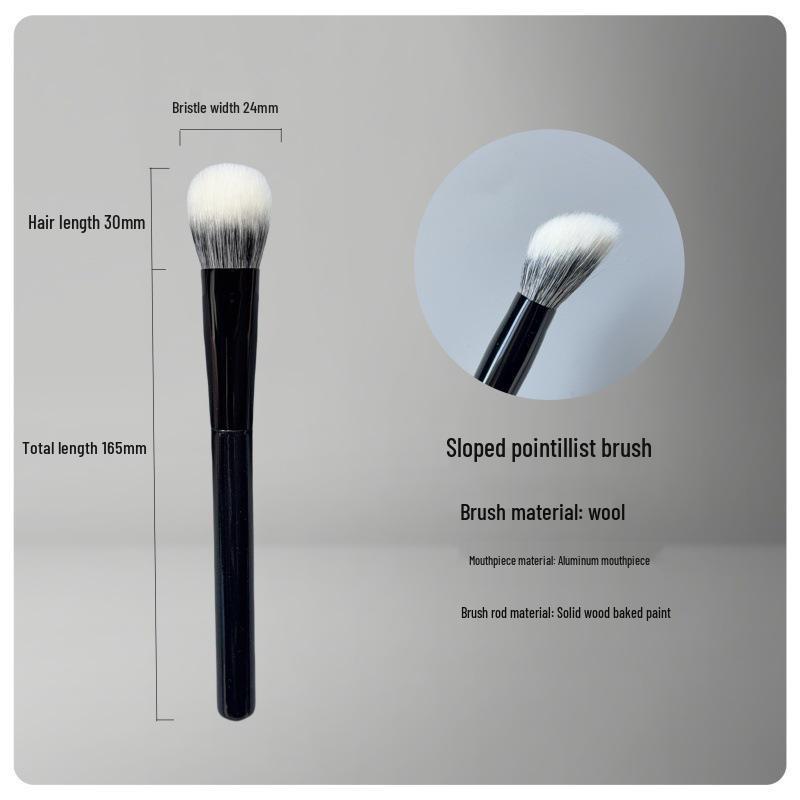 16-Piece Makeup Brush Set: Powder, Contour, Foundation, Highlighter, Eyeshadow Brushes for Beginners