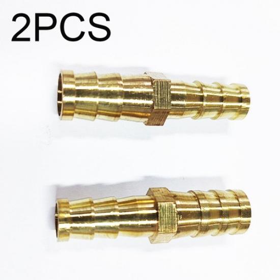 

2PCS Reducer Hose ID 3/8” to 5/16 Brass Barb Fitting Oil Fuel Water Gas Air Boat