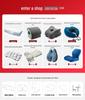 Memory Foam Petal Seat Cushion & Back Support Combo for Office, Car, Student Chairs