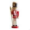 4x Wooden Nutcracker Puppet Photography Props Gift Holiday Collectible Christmas Traditional