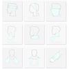 Cooling Extremely Cooling Cooling UV Sports Heatstroke Instant Cooling with Blue Light Blue Towels, Towels, Towels, Protection, Towels, Prevention,