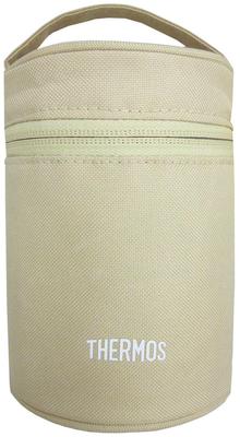 Thermos Food Container Pouch, Beige, REB-001
