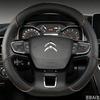 Leather Berlingo 3 C4 Picasso 2 For Citroen C3 II III  D Type Steering Wheel Cover C3 AIRCROSS 2017 2018   2