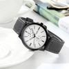Same Men'S Business Versatile Belt Watch Waterproof Quartz Watch