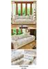 All-Cotton French Skirt-Edge Sofa Cushion, Year-Round Use, Rustic Non-Slip Pure Cotton Decor.