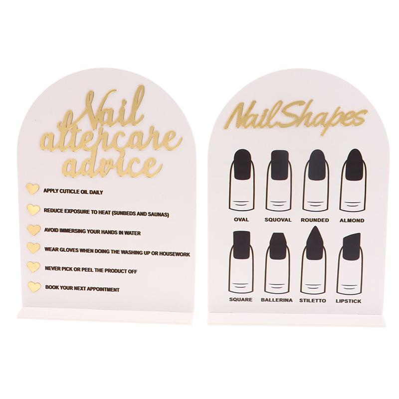 Nageltip-Displayboard DIY Acryl Nail Art Displayständer Maniküre-Display Nageltip-Präsentationshalter für Nagelstudio Nail Art Werkzeug