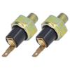 2Pcs Engine Oil Pressure Sensor Male Thread Oil Pressure Transducer for Air Cooled Diesel Engine