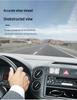 Personalized Square Quartz Car Clock - One-Button Start, Creative and Versatile Placement
