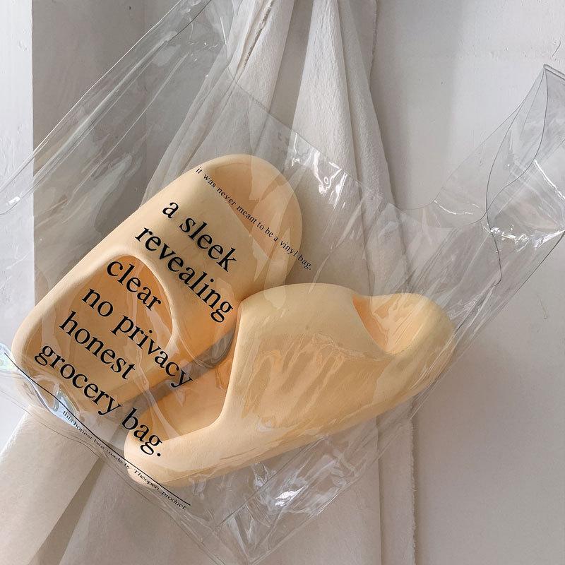 Bread Slippers Women's Home Summer Thick Bottom Bathroom Non-slip Men's Sandals