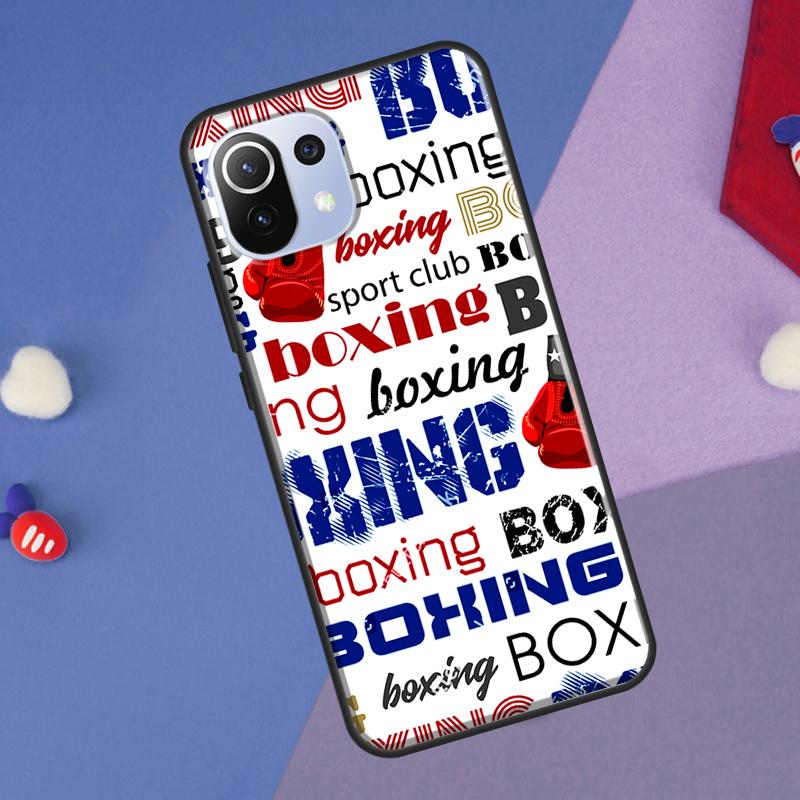 Boxing Gloves Cover For Xiaomi 14 Ultra 13 11T 12T 13T 14T Pro POCO X7 X6 Pro X3 X5 F3 F5 M6 F6 Pro Case
