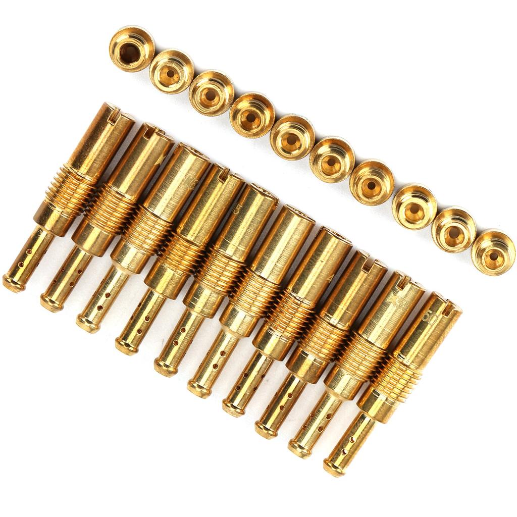 Carburetor Main Nozzle Pilot Jets Kit Brass Rebuild Toolkit Industrial Components