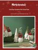 2025 Multi-color Faceless Old Man Christmas Flower Pot Ornament with Hat