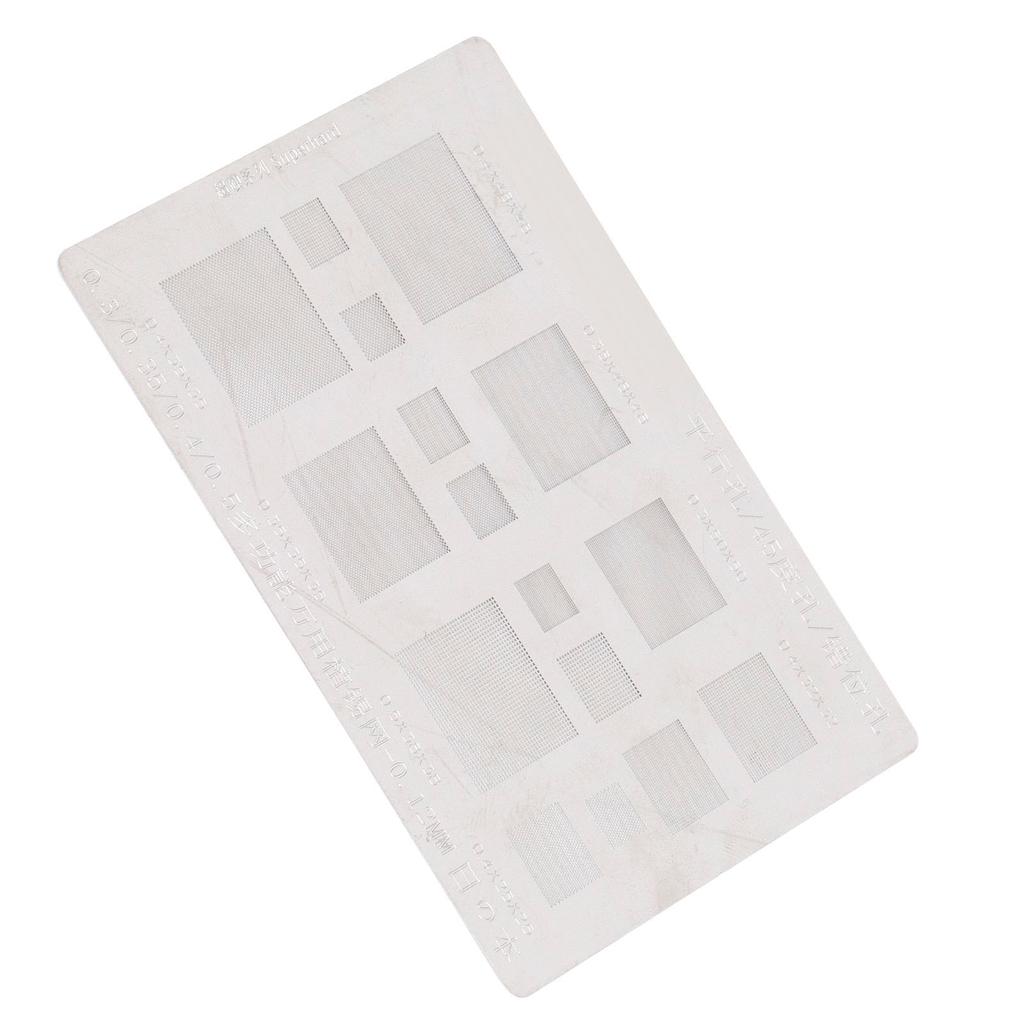 Καθολική Στένσιλ Επανασφαίρωσης BGA Πολυλειτουργική Πλέγμα Κασσιτέρου Πρότυπο Συγκόλλησης για Τσιπ BGA IC Τηλεφώνου