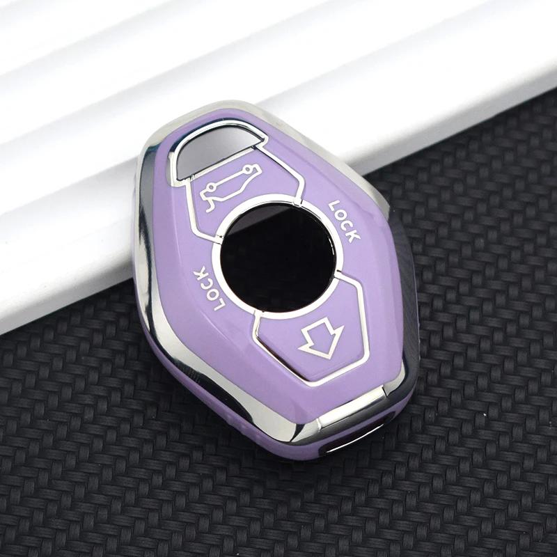 Tpu Shell Fob For Bmw X5 E53 X3 F83 E46 E39 E38 E60 E63 E61 E64 Series 3 5 7 330I Z3 Z4 E85 E86 M5 325I Car Key Cover Case Cover