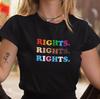 Pride Rights BLM Rights LGBT Rights T Shirt LGBT Shirt Gay Pride LGBTQ Tshirt Lesbian T-Shirt Gay T Shirts Tees Tops