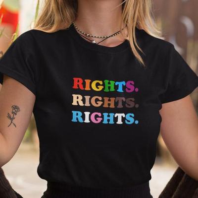 Pride Rights BLM Rights LGBT Rights T Shirt LGBT Shirt Gay Pride LGBTQ Tshirt Lesbian T-Shirt Gay T Shirts Tees Tops