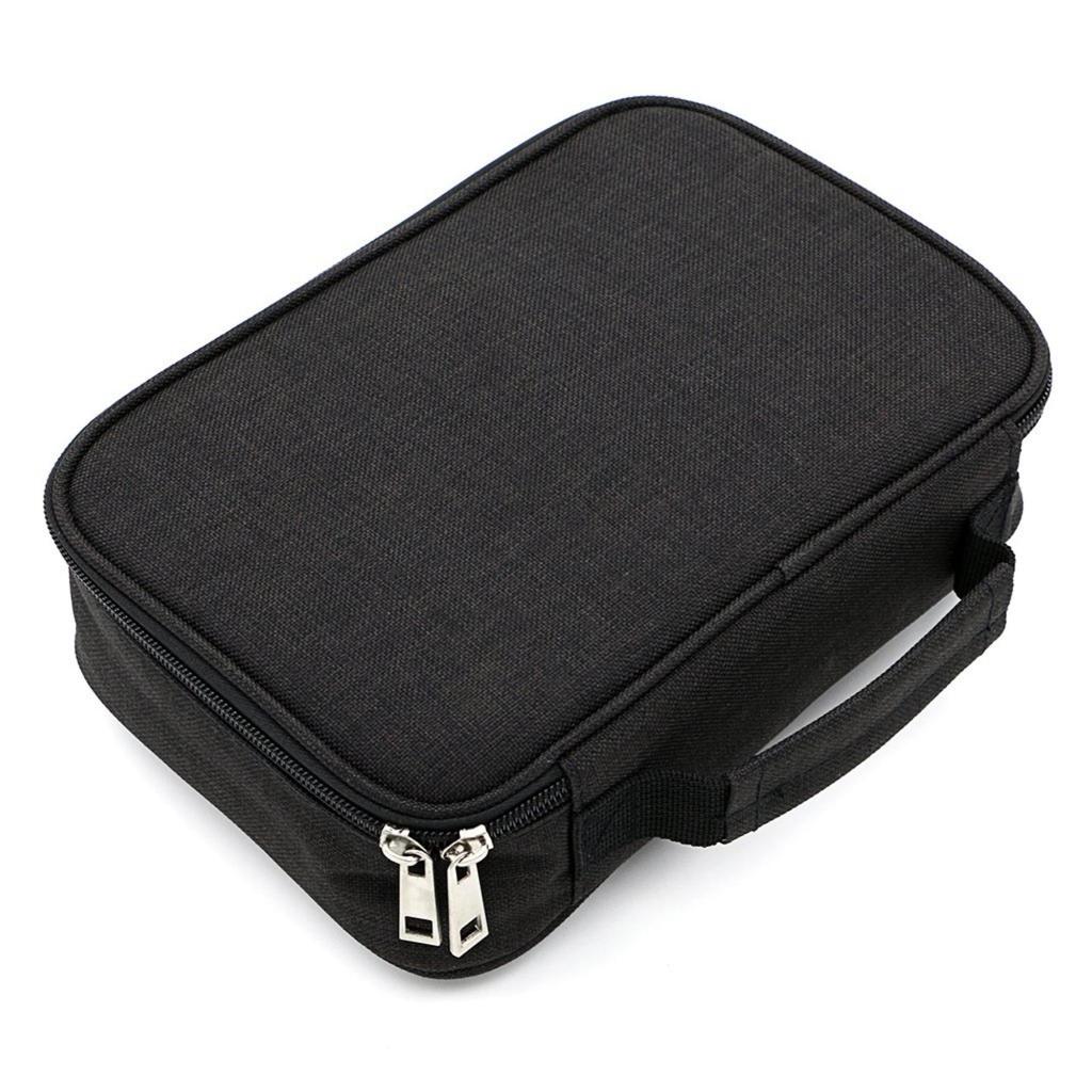 Large Capacity Multi-color Oxford Student Pencil Case & Stationery Box