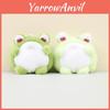 Entzückender Plüschfrosch-Schlüsselanhänger Niedlicher Seifenblasen blasender Frosch Taschenanhänger für Mädchen