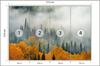 Photomural Fog Over Autumn Forest Smooth Vinyl 315x210