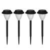 Outdoor Solar Pathway Lights RGB Color Changing Projection Dusk to Dawn for Yard Walkway Landscape Decoration