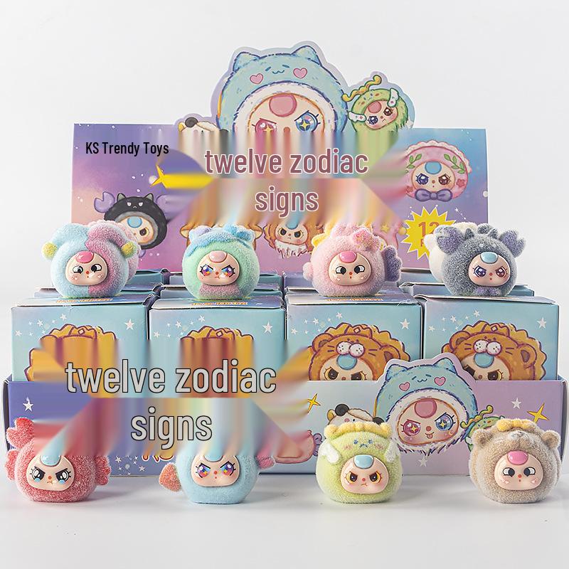 Populaire Kerst Abubu Pop Mart Poppen Ornament Blind Box Speelgoed