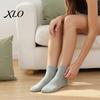 Versatile Casual Socks for Winter Cotton Socks, Breathable Solid Color Athletic Soft Sweat-Absorbent Non-slip Fitness Gym Sports Running And