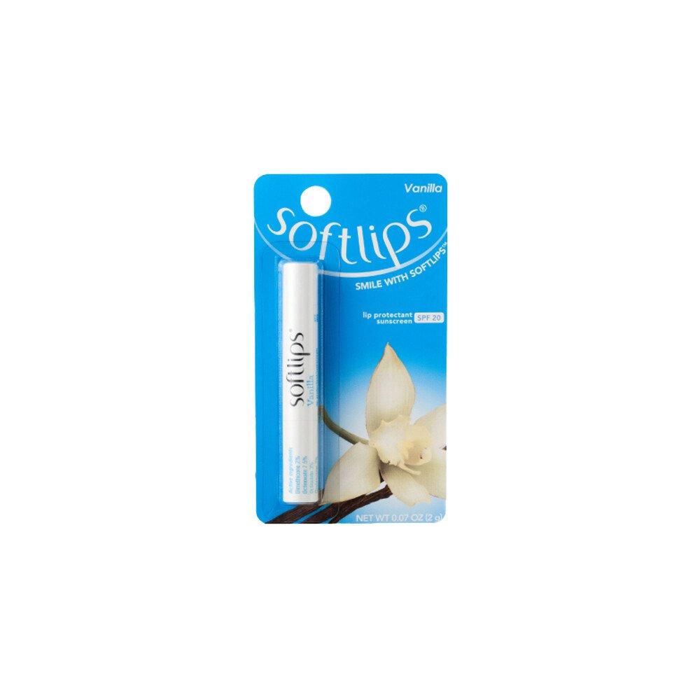 

Mentholatum Lip Balm Soft Lips French Vanilla SPF 20 Mentholatum Lip Care