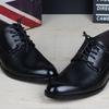 Leather Cowhide Men's Business Leather Shoes Men's British Lace-Up Men's Shoes Fashion Versatile Dress Shoes Tide