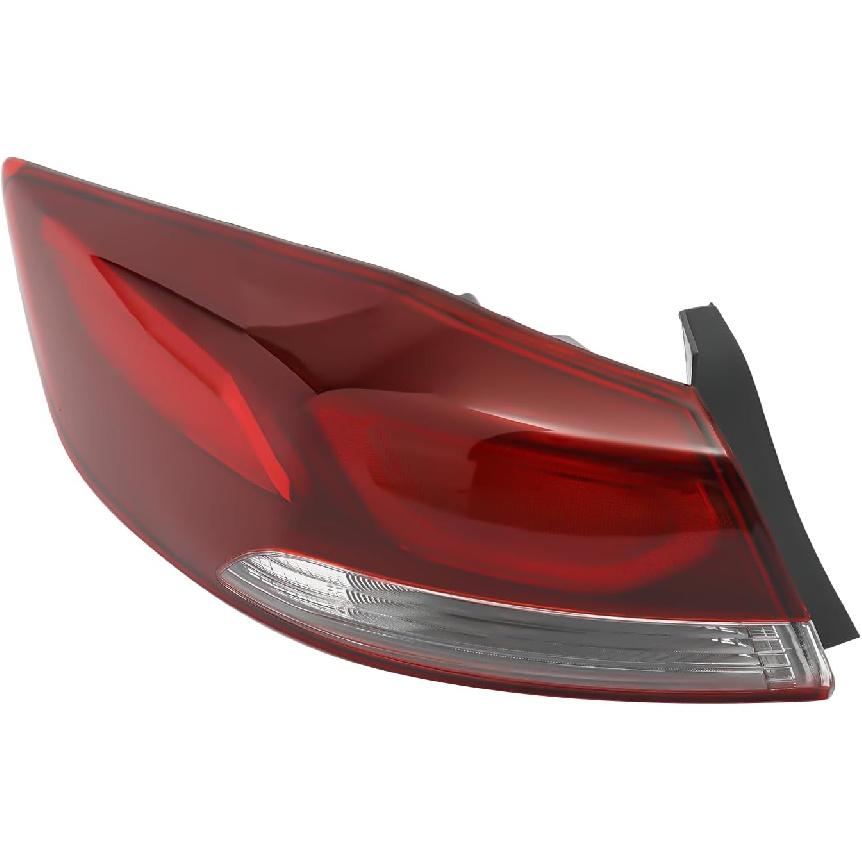 

Outer Tail Light for 2017 2018Hyundai Elantra Driver Side Outer Taillight Assembly for Hyundai Elantra, Driver Side Halogen Clear Lens Outer Tail left side