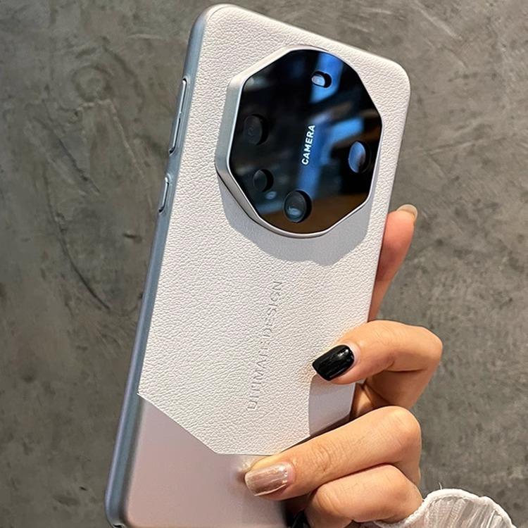 Extraordinary Master Is Suitable for Huawei Mate60pro Mobile Phone Case 40 Plain Leather Mate70 Anti Fall P70 Protective Case