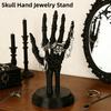 Dunkelgotischer Stil Retro Schminktisch Aufbewahrungsregal Ring Halskette Ohrstecker Ausstellungsständer Halloween