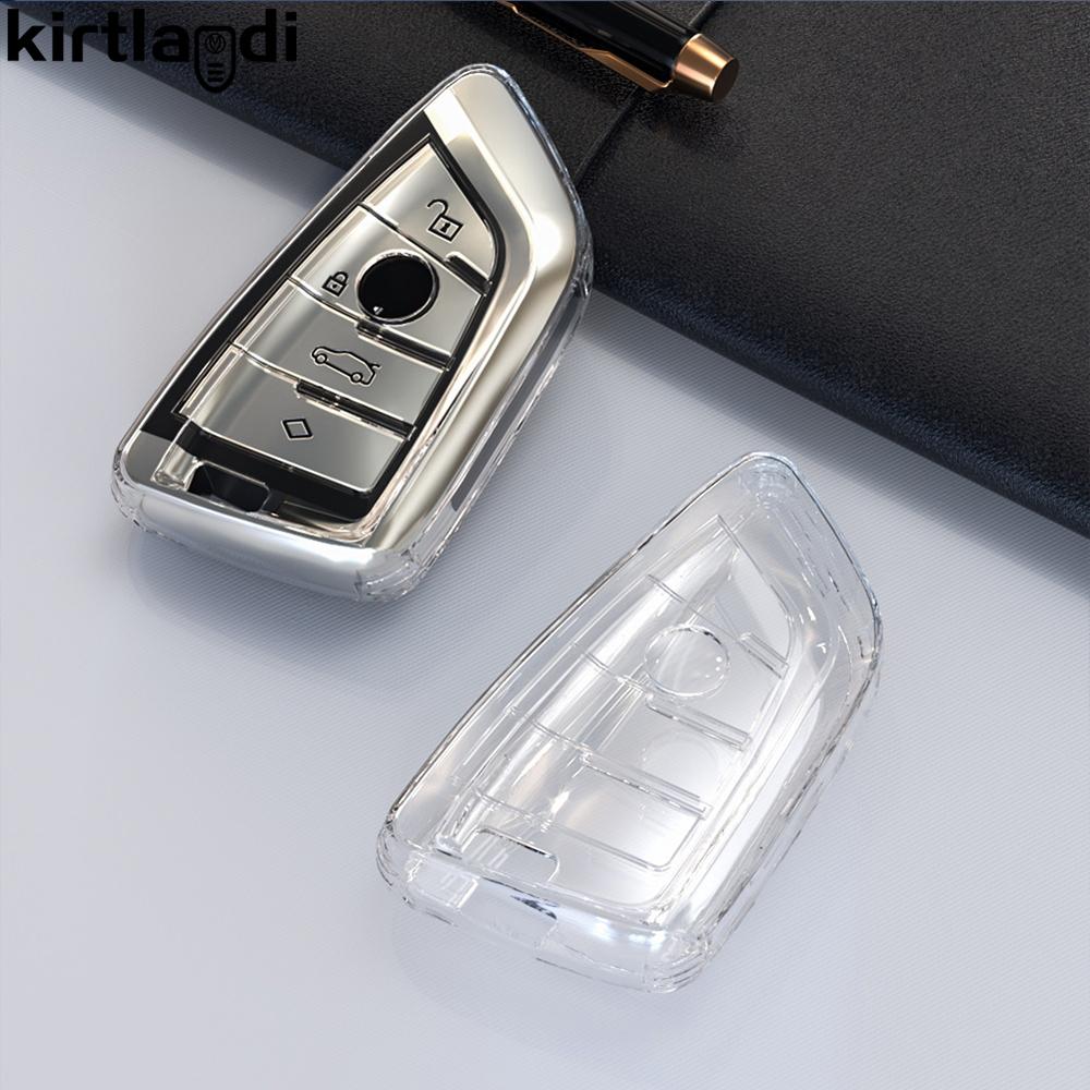 Transparent Tpu Key Case For Bmw F30 F31 F32 F34 F21 F07 F10 3 5 7 Series X1 X3 G01 X5 F15 F16 M3 M4 320I 530I 550I Accessories