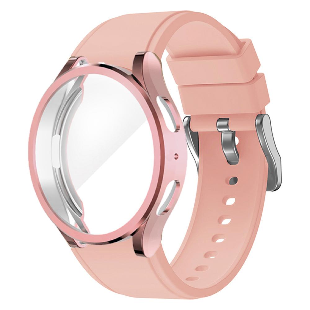 Protective Case+Band for Samsung Galaxy Watch 4/5/6 40mm 44mm Soft TPU Cover+Bracelet for Galaxy Watch 6 Classic 43mm 47mm Strap