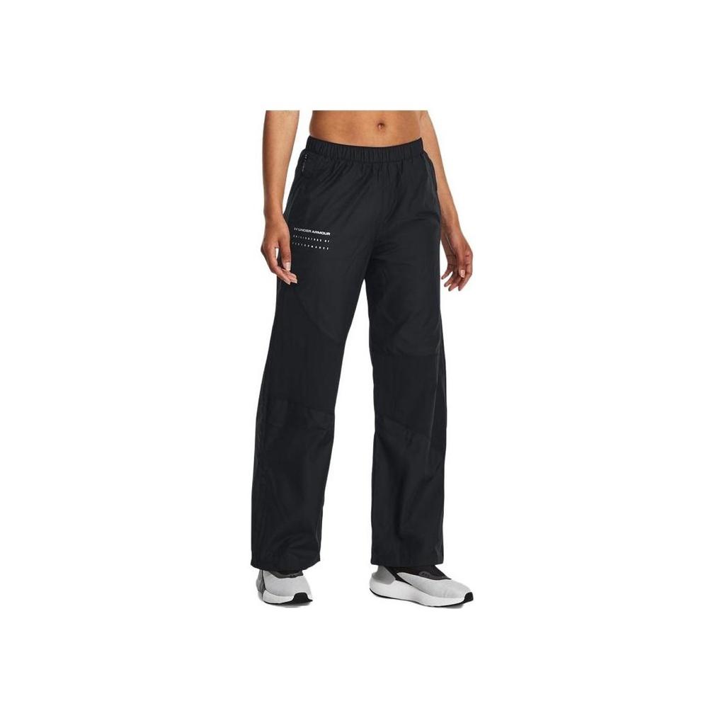 Under Armour Rush Solid Training Pants Women Bottoms Black 1379762-001