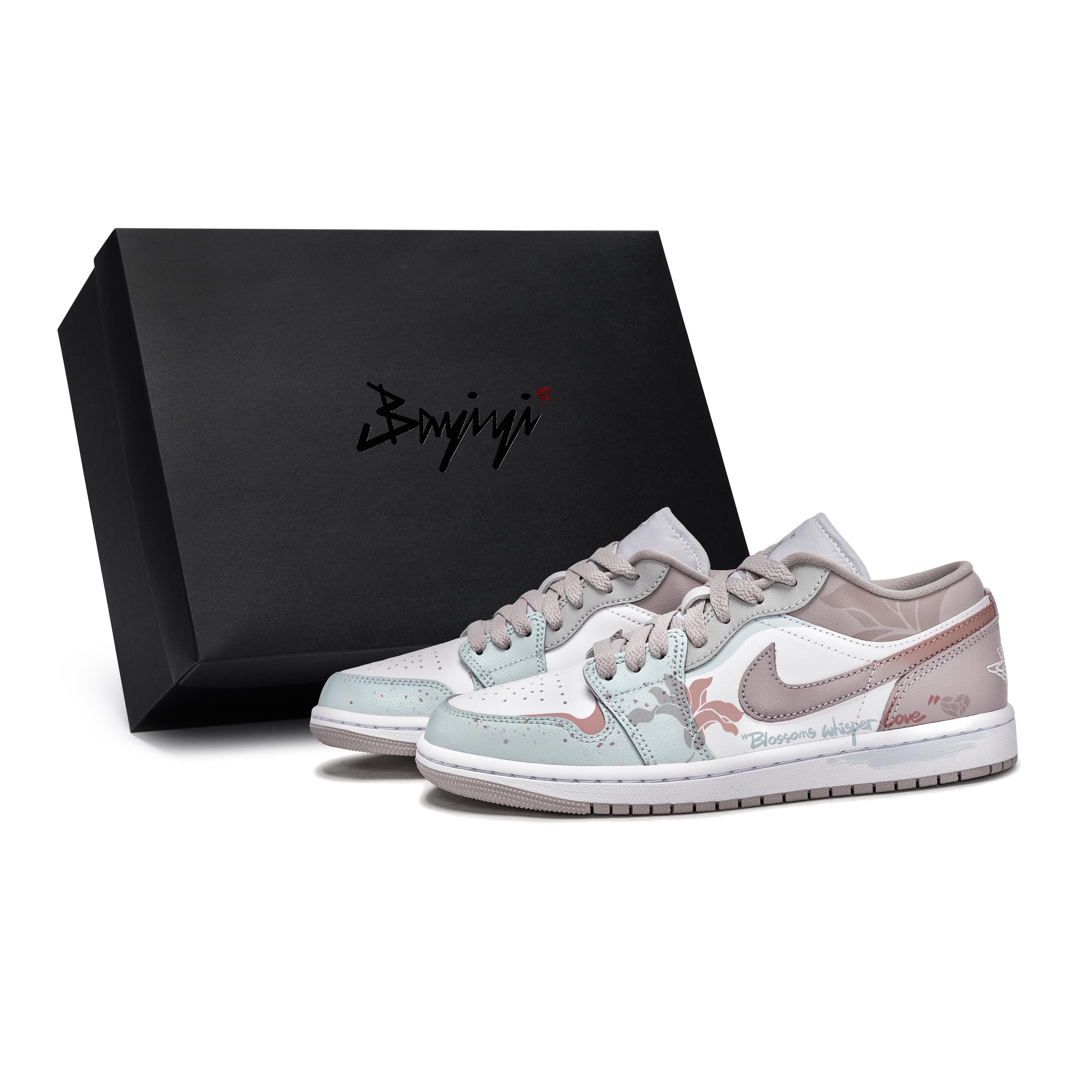 

Jordan Air Jordan 1 811 Manufacturing, Floral Appointment, Special Shoe Box Low top Vintage Basketball Shoes Women s DC0774-606(Team80-S-BOX) 35.5