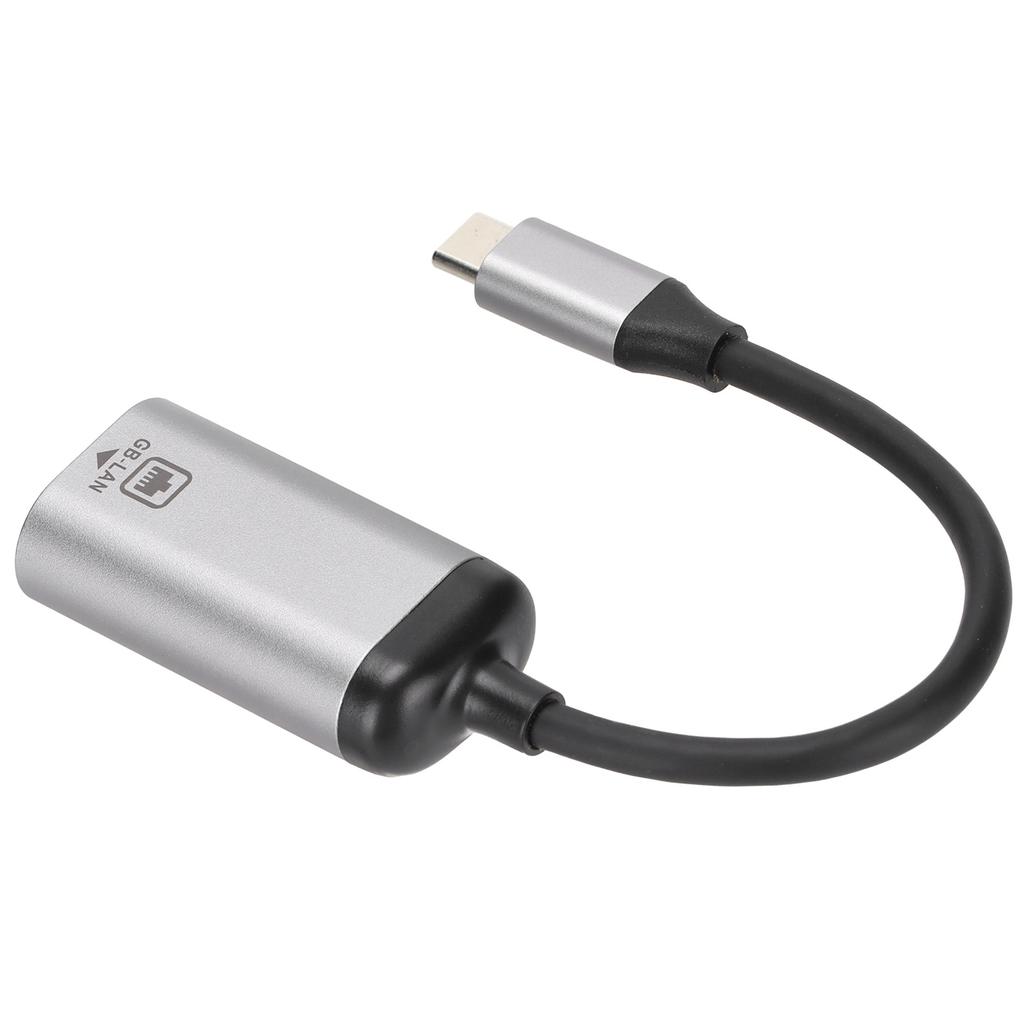 JORINDO Ethernet Adaptörü Sürücüsüz Kolay Kullanım TypeC Arayüzlü USBC Ethernet Adaptörü Telefonlar Bilgisayarlar Tabletler İçin(USB C