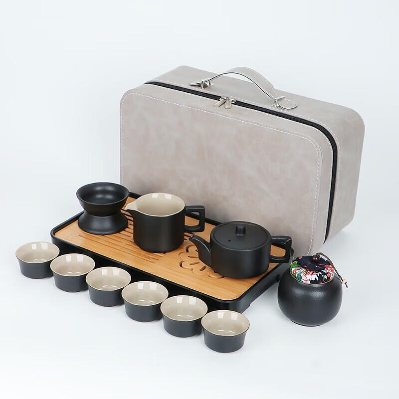 Portable Ceramic Kung Fu Tea Set
