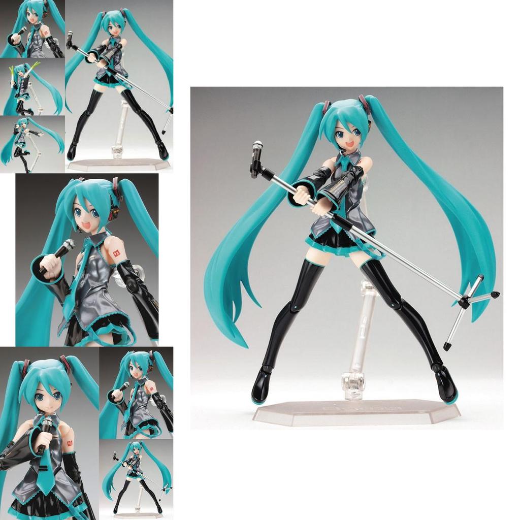 15cm Anime Vocaloid Hatsune Miku Action Figma Figure For Kids In Box**