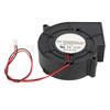 Cooling Blower Fan, DC12V 2.7A Blower Fan 4500RPM 37.39CFM Brushless Cooling Fan with 2 Ball Bearings DC Centrifugal Fan for Mini Radiator, for
