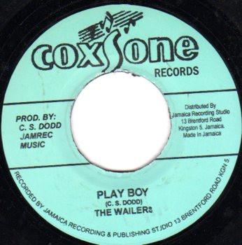 7inch Record WAILERS - Play Boy / Your Love NONE Coxsone Records 2013 Jamaica Reggae, Ska & Dub Used