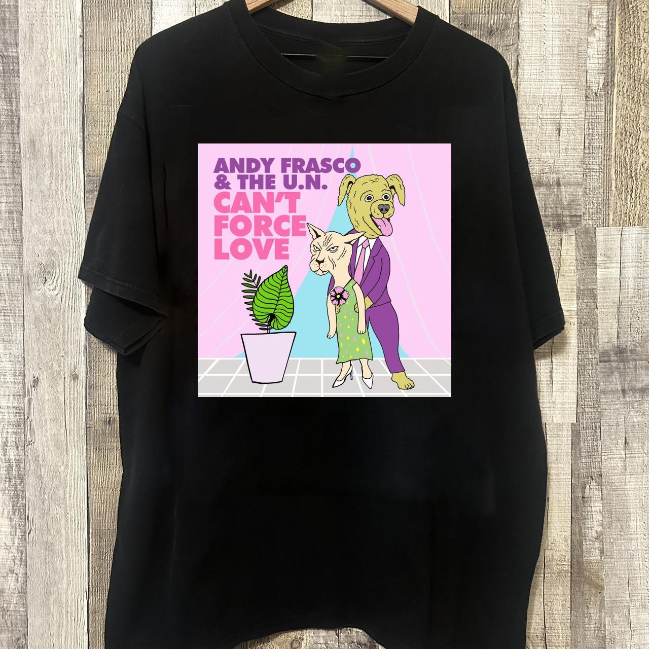 Andy Frasco & The U.N. - Can t Force Love Black Shirt HL678 L