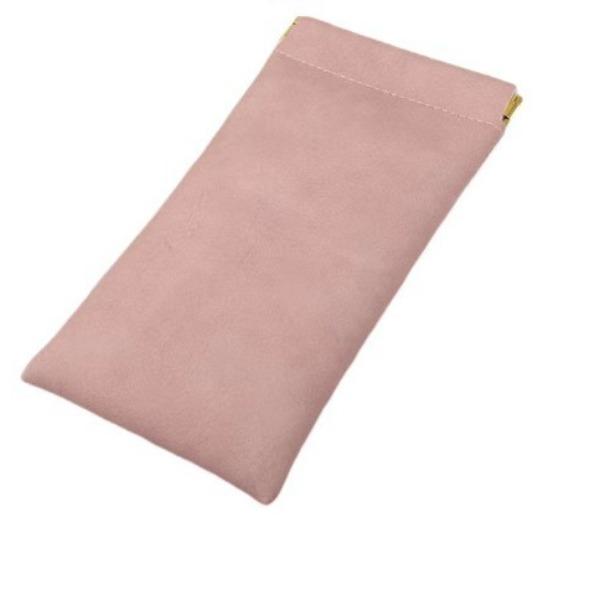 Fashion Pu Leather Sunglasses Bags Portable Soft Coins Lipsticks Storage Case Pouch High-Grade Waterproof Eyewear Mini Bag