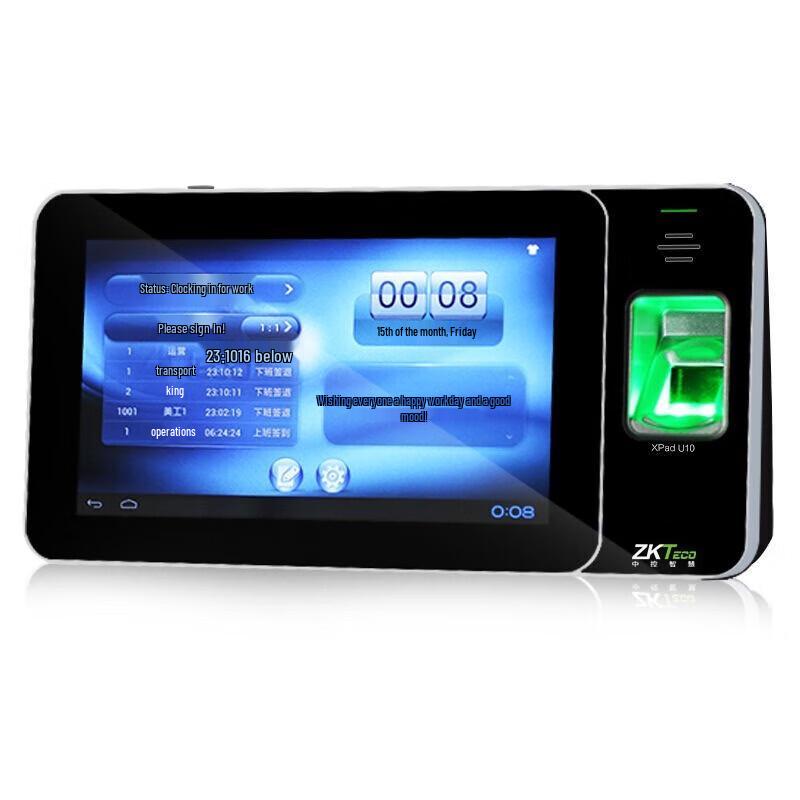 ZKTECO xpad10 Fingerprint Time Clock
