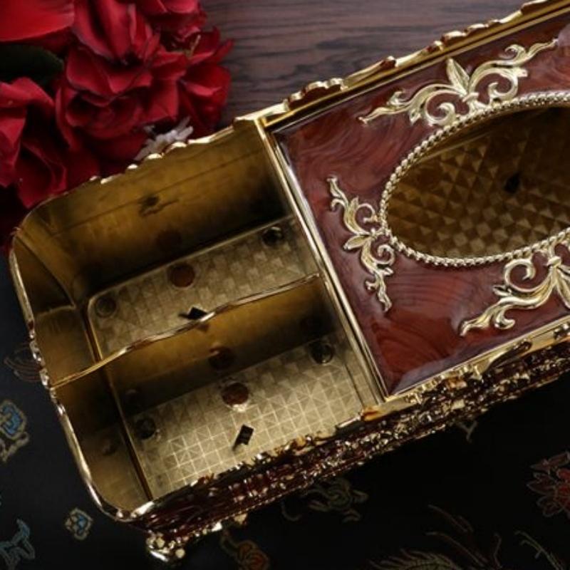 Multi-Functional Plastic Napkin Extraction Paper Box Remote Control Holder Home Napkin Dispenser Organizer Desktop Decorative